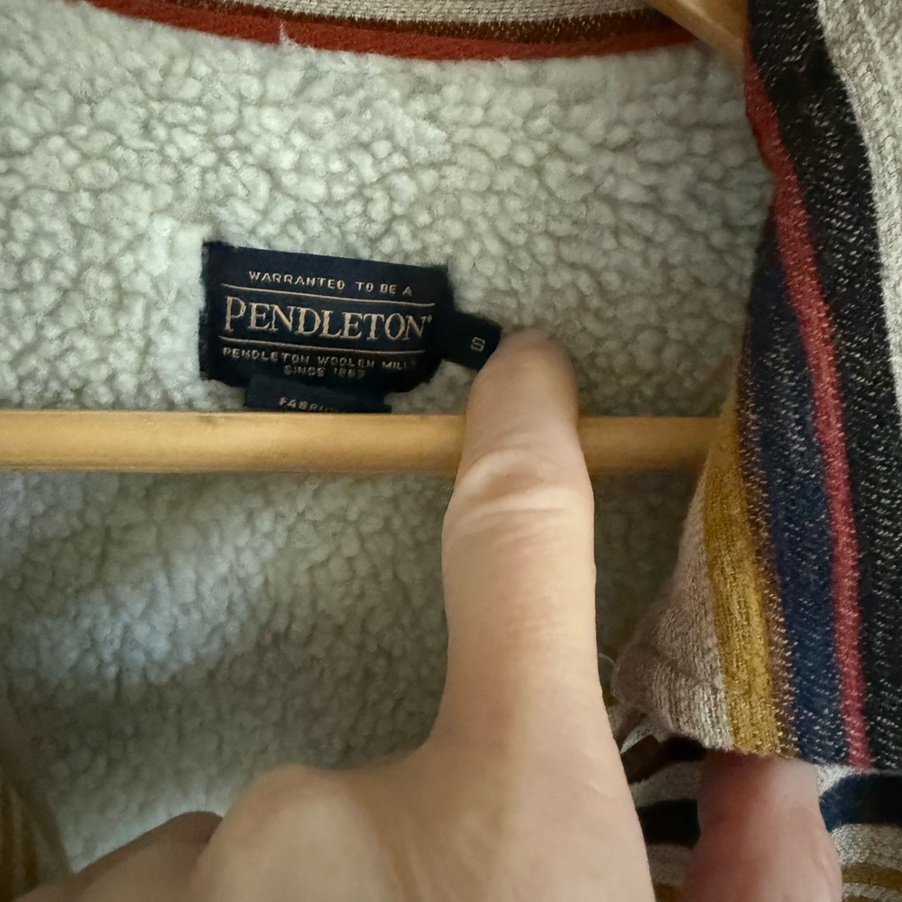 Pendleton Striped Utility Jacket - Multicolor - image 5